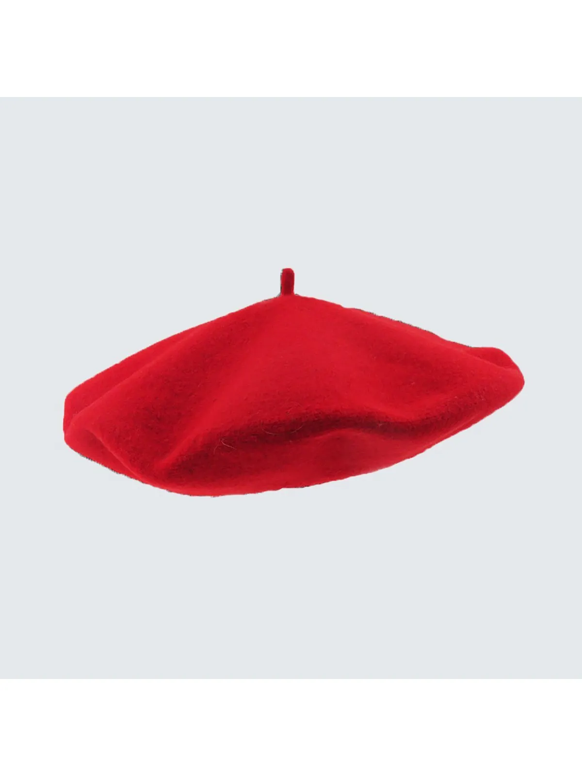 Classic Red French Beret - Made in France