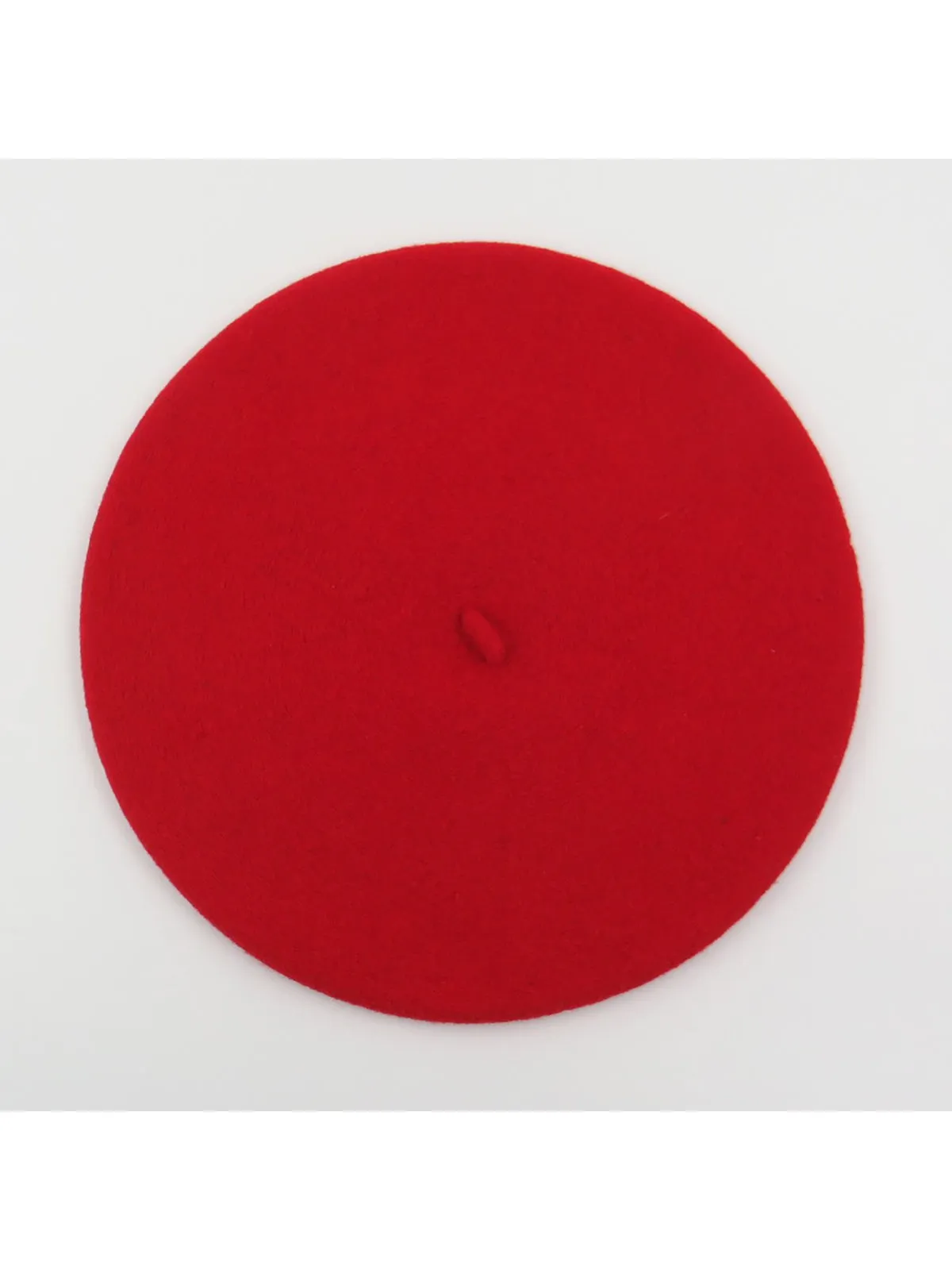 Classic Red French Beret - Made in France