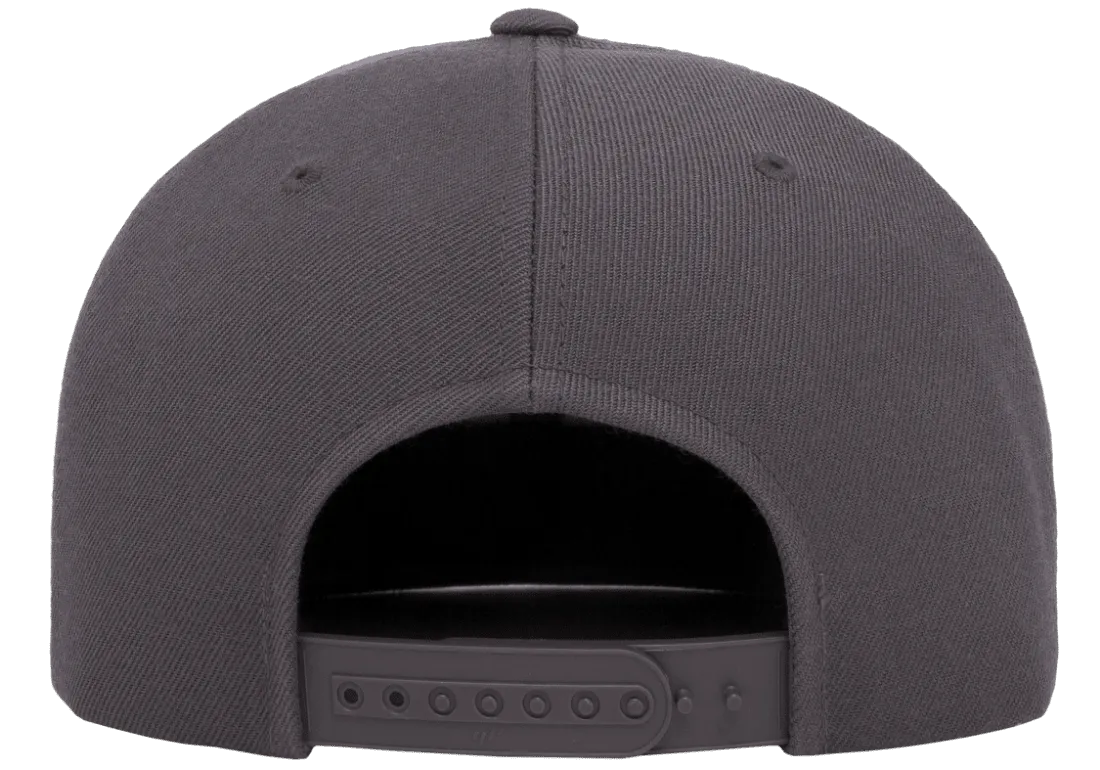 Classics Blank Snapback Cap Dark Grey