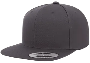 Classics Blank Snapback Cap Dark Grey