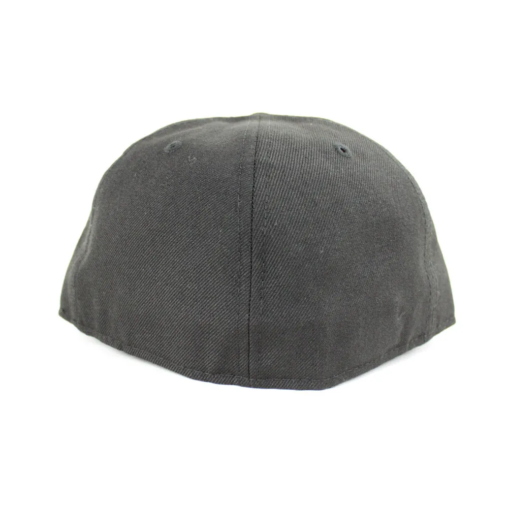 Clown Face New Era 59fifty Fitted Hat (Black M Gold Gray Under Brim)