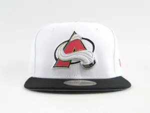 Colorado Avalanche New Era 59Fifty Fitted Hats (AIR JORDAN 5 PRO STARS GRAY UNDER BRIM)