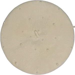 Cream Pearl Beret