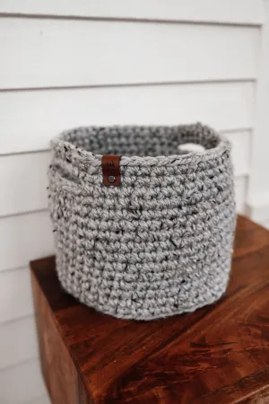 Crocheted Cottage Basket