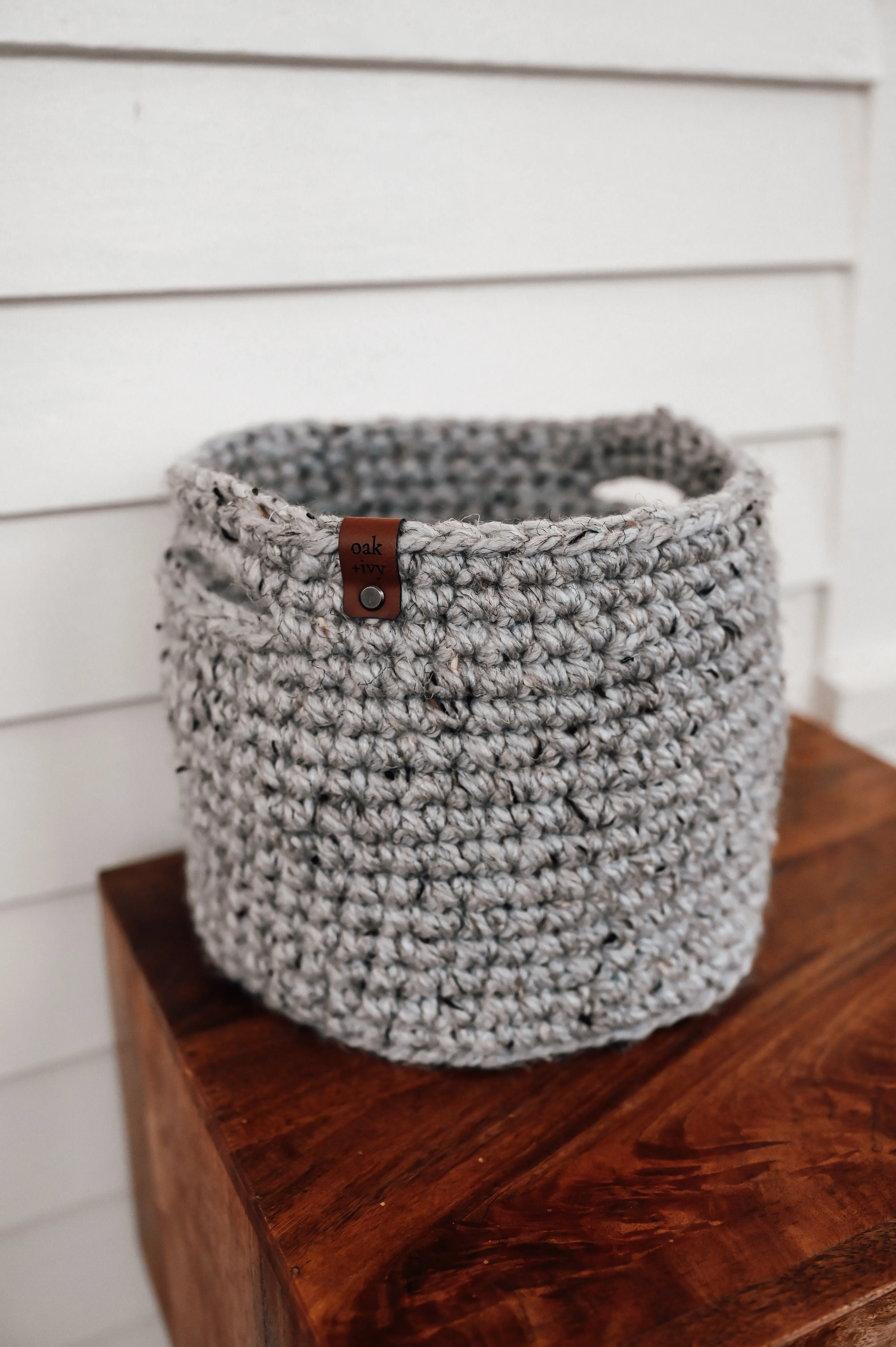 Crocheted Cottage Basket