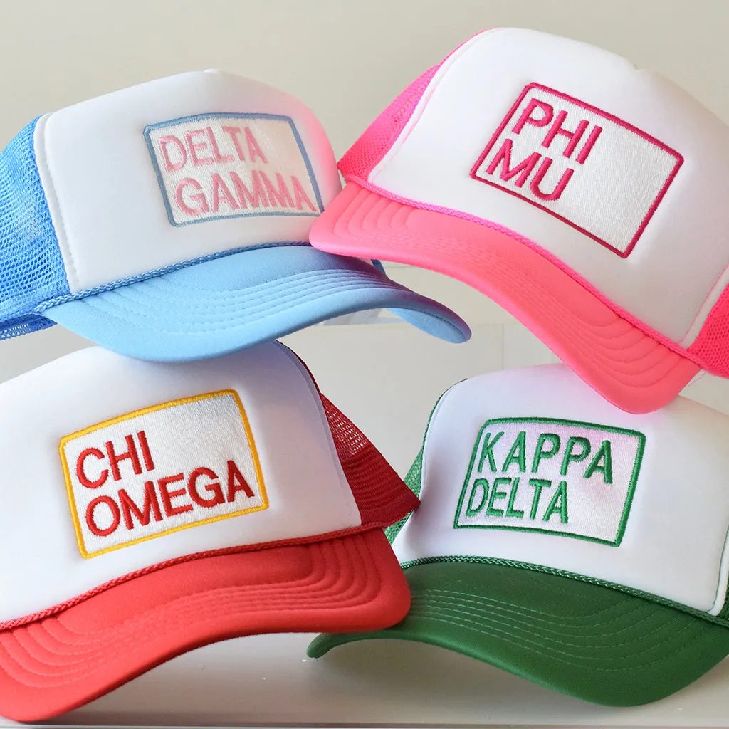 Delta Gamma Patch Hat