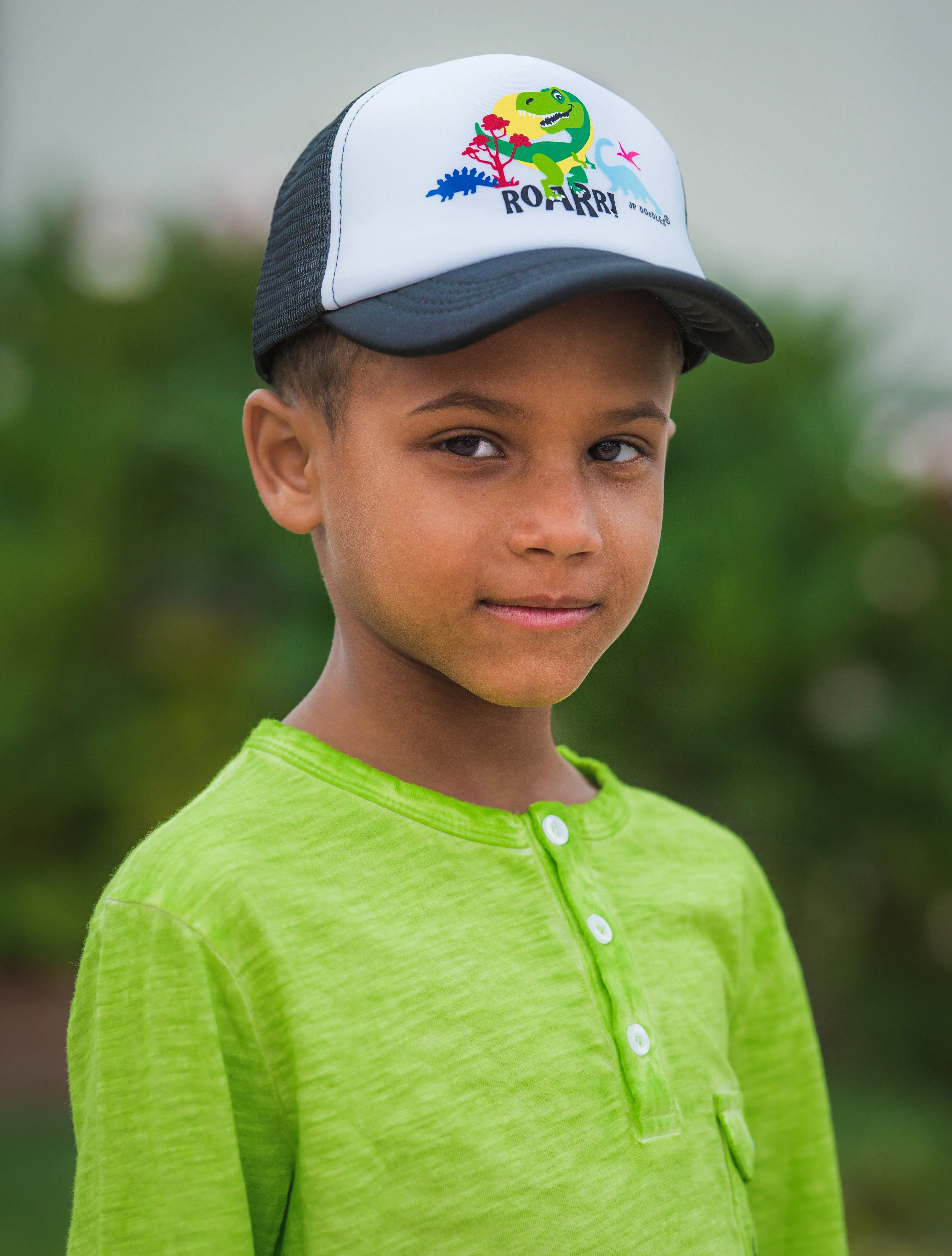 Dinosaur Kids Trucker Hat