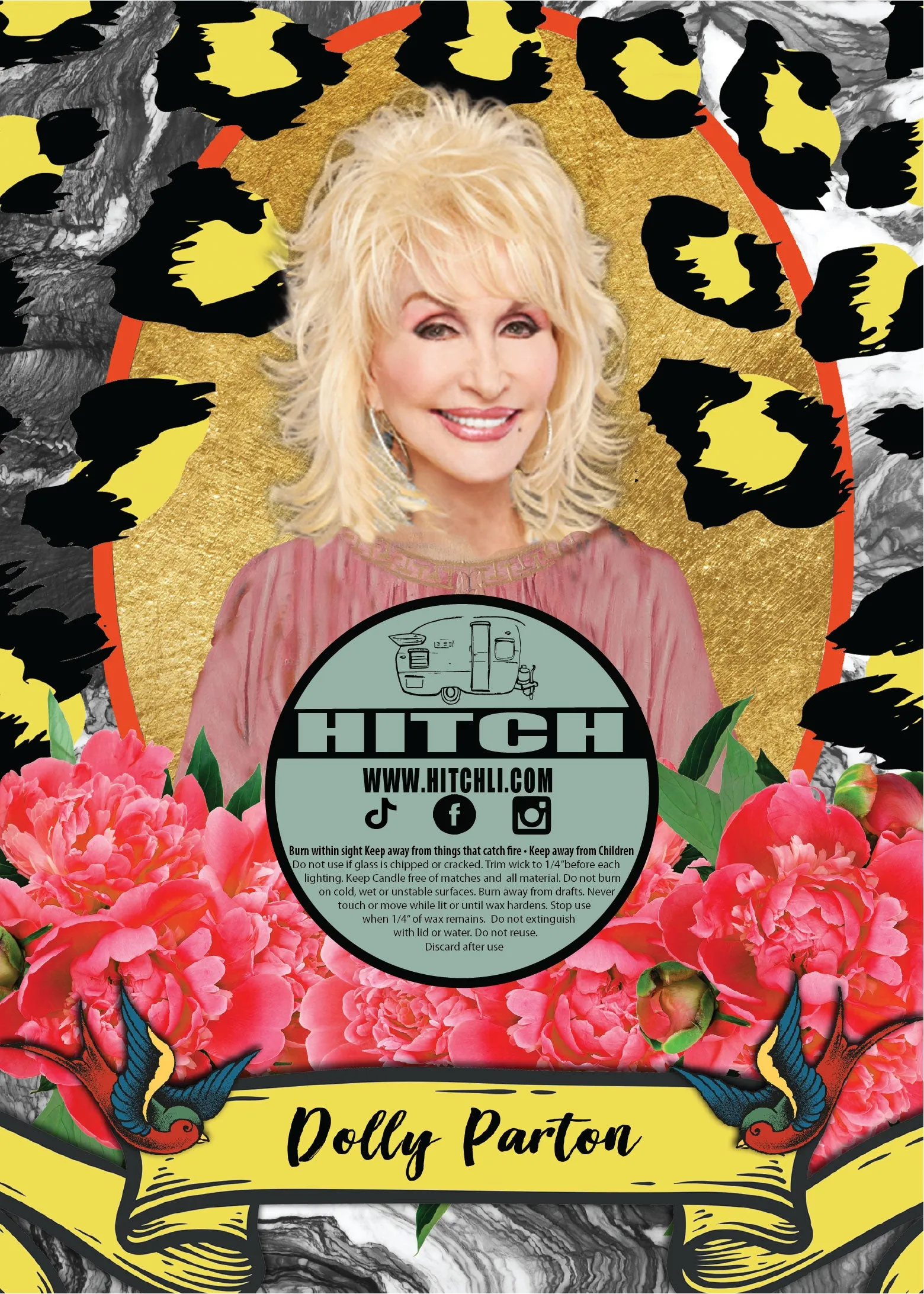 Dolly Parton Original Prayer Candle