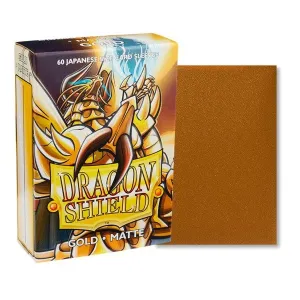 Dragon Shield Matte Japanese Size- Gold (60)