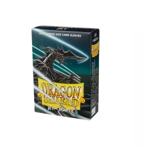 Dragon Shield Matte Japanese Size- Jet (60)