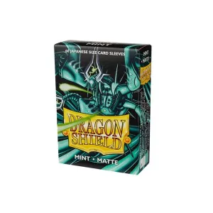 Dragon Shield Matte Japanese Size- Mint (60)