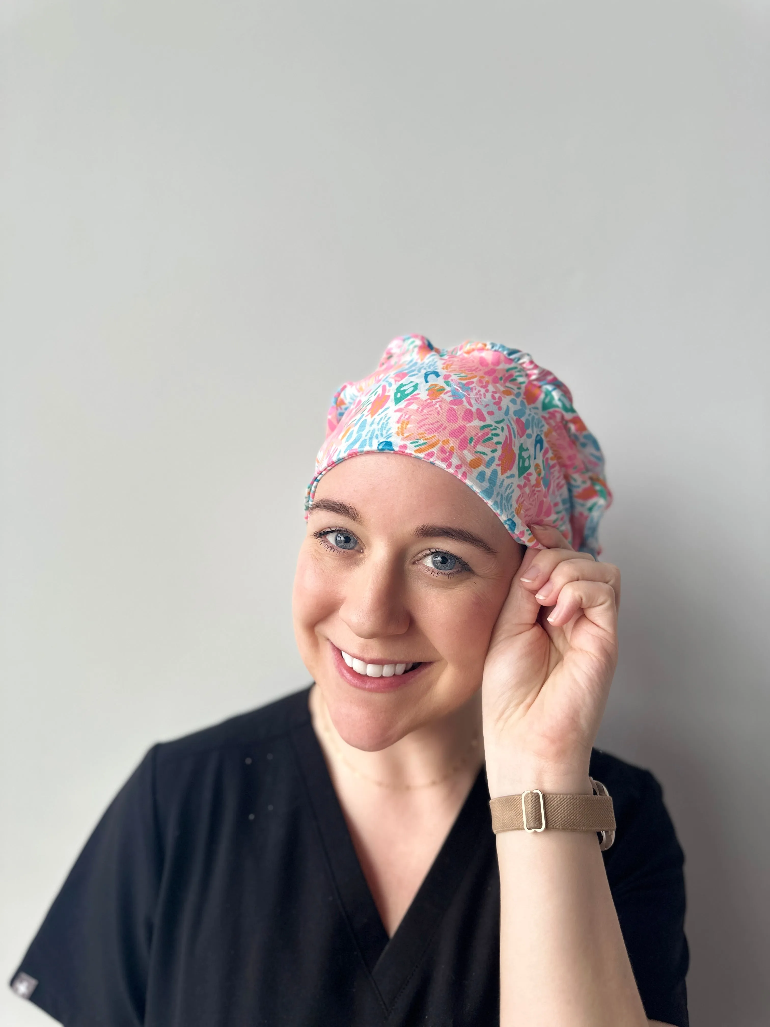 DuoStyle Scrub Hat - Colorburst