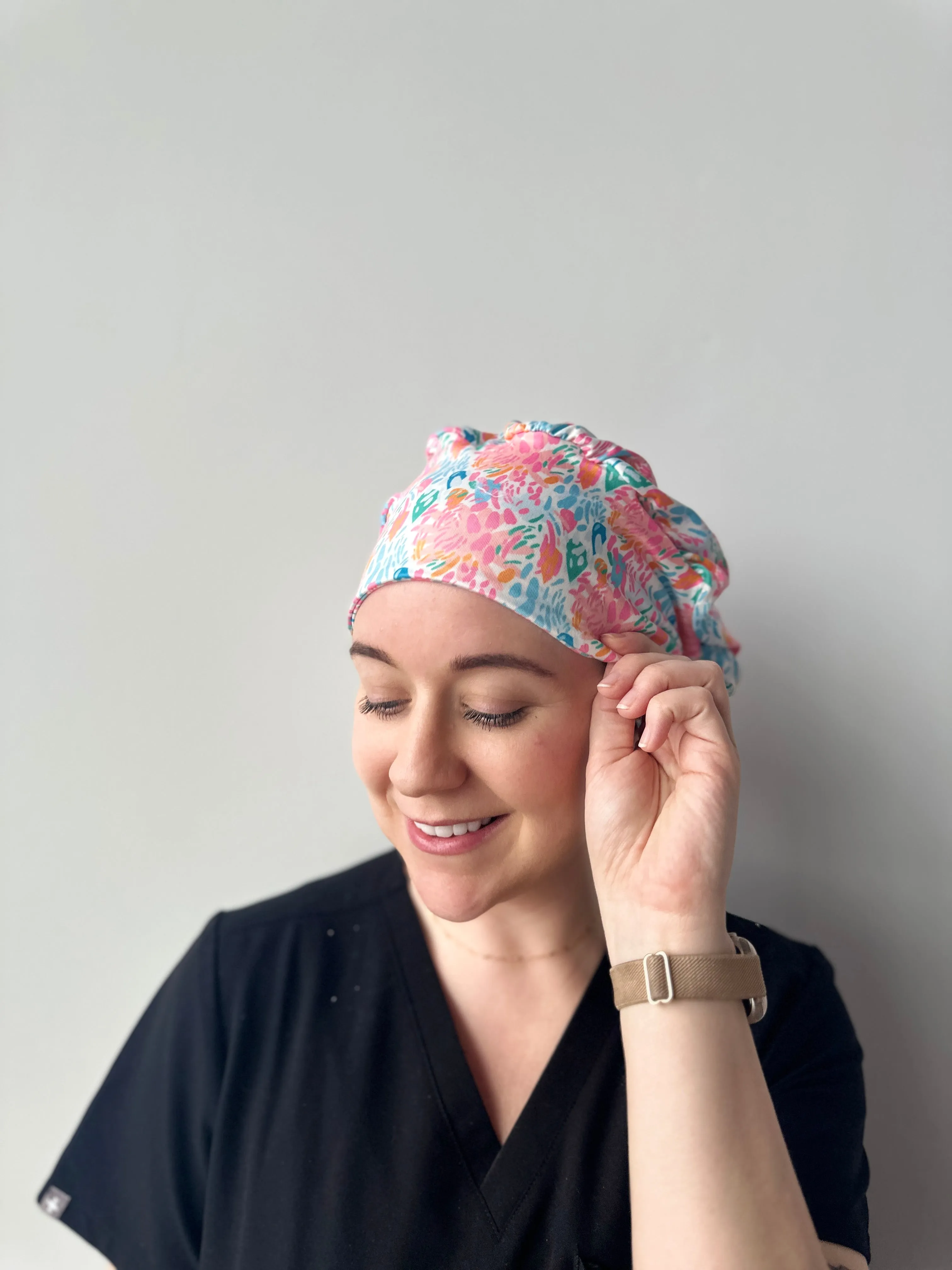 DuoStyle Scrub Hat - Colorburst