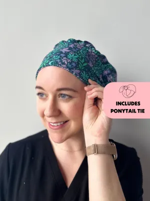 DuoStyle Scrub Hat - Fairy Garden