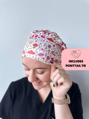 DuoStyle Scrub Hat - Magic Mushroom