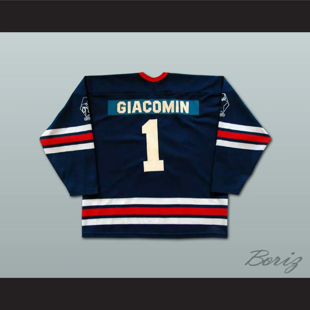 Ed Giacomin NY Original Six Oldtimers Hockey Jersey