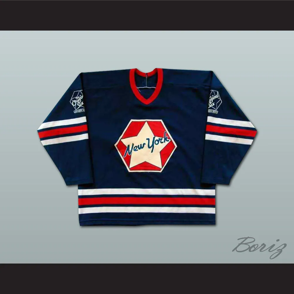 Ed Giacomin NY Original Six Oldtimers Hockey Jersey