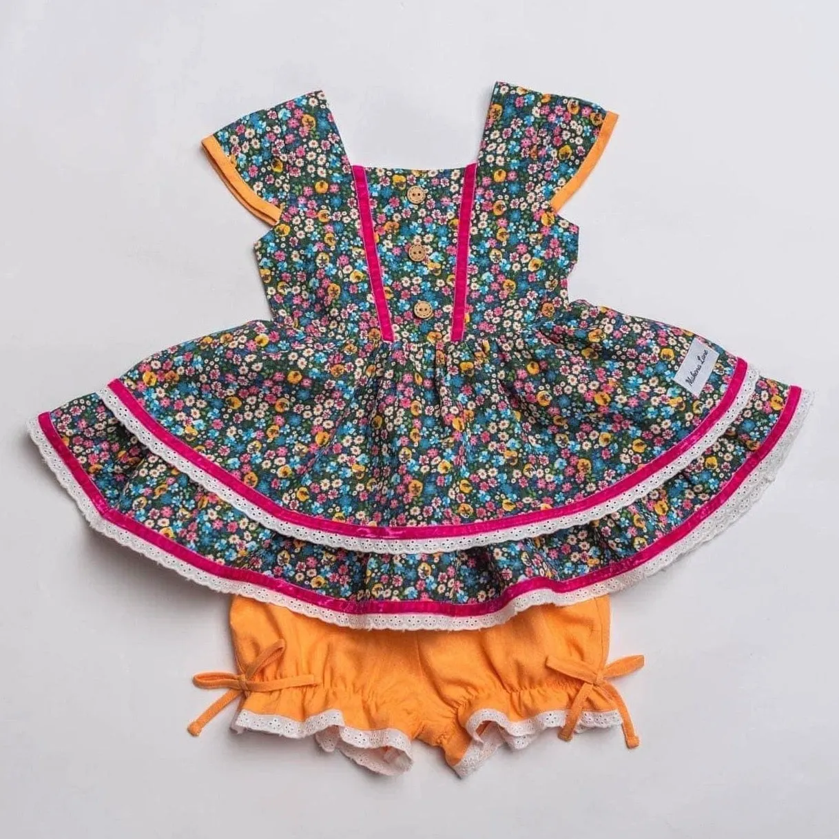 Fall Floral Sawyer Set size 8 only