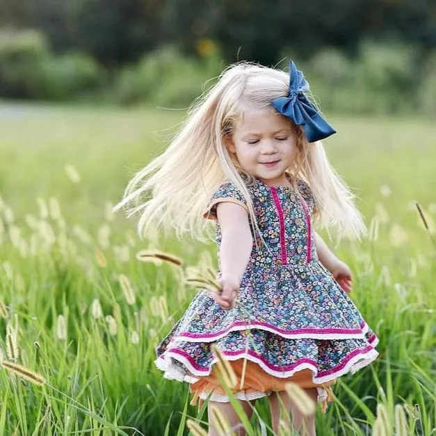 Fall Floral Sawyer Set size 8 only
