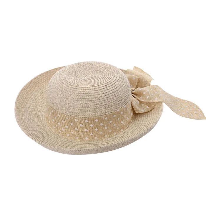 Fashion Summer Casual Women Ladies Wide Brim Beach Sun Hat Elegant Straw Floppy Bohemia Cap For Women Dating Z1