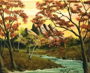 Feels Like Fall-Original-SOLD