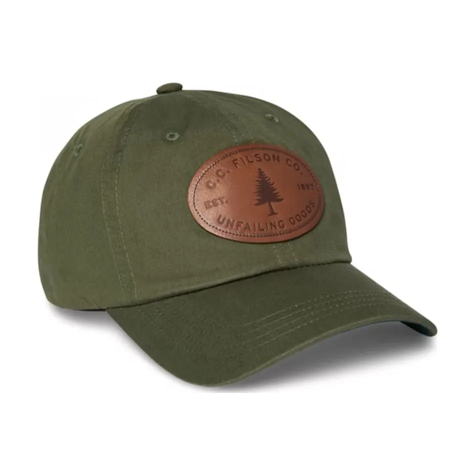 Filson Leather Patch Lightweight Angler Cap