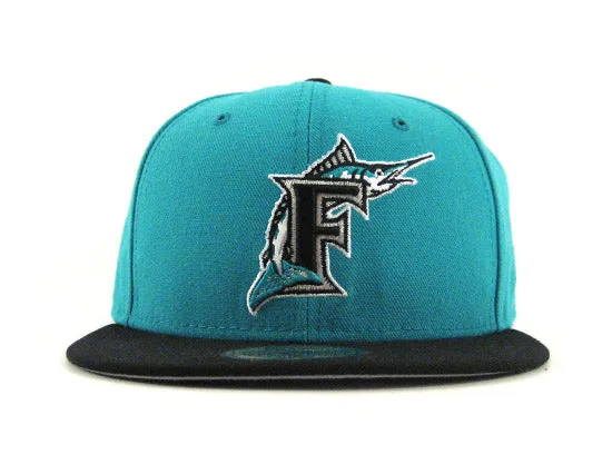 Florida Marlins New Era 59Fifty Fitted Hat (1993 RETRO GRAY UNDERBRIM)