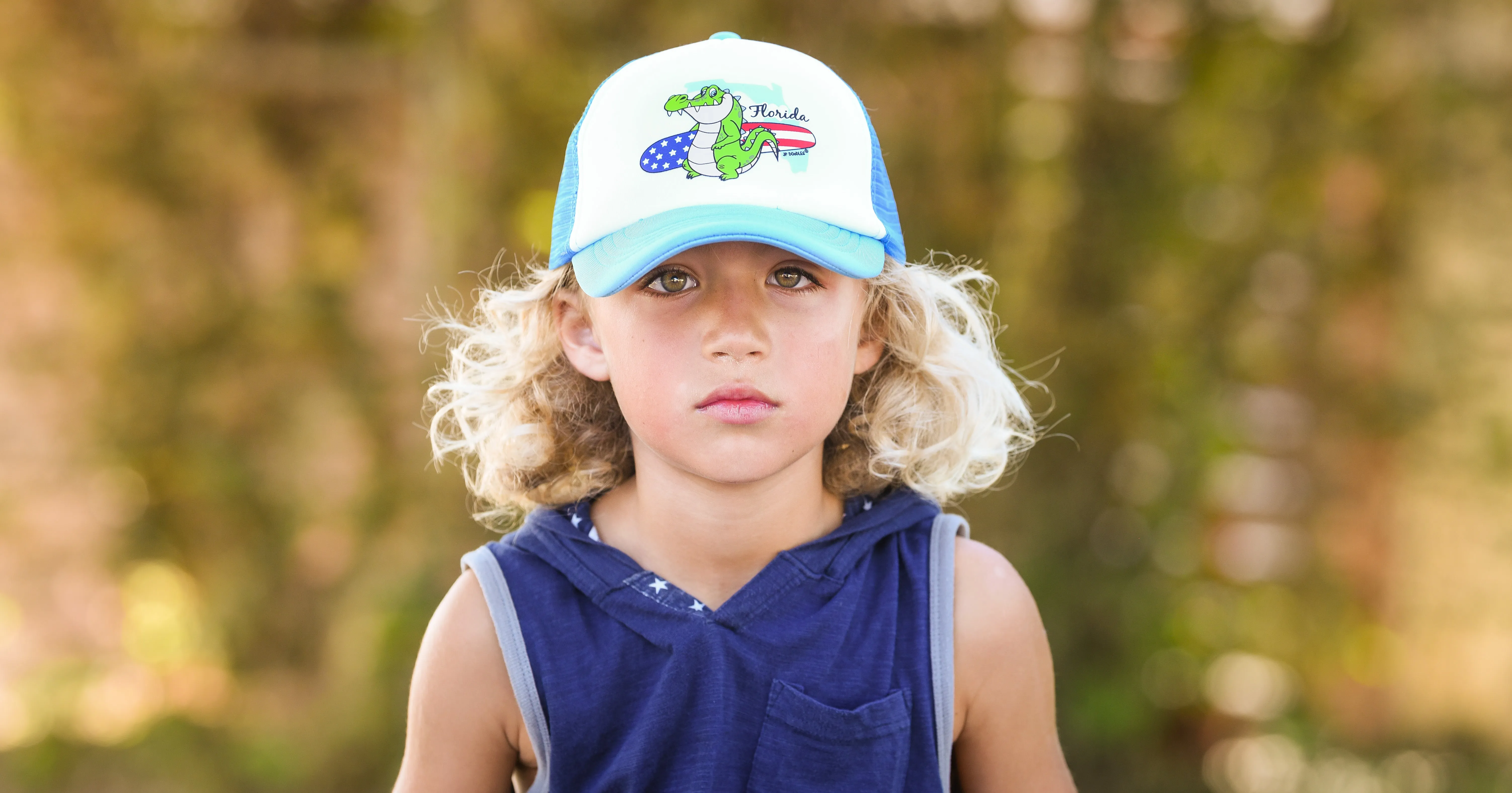 Florida State Flag Kids Trucker Hat
