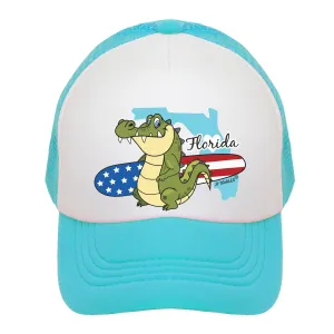 Florida State Flag Kids Trucker Hat
