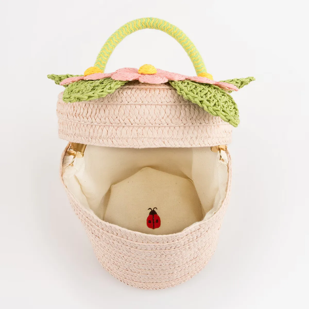 Flower Pot Basket Bag