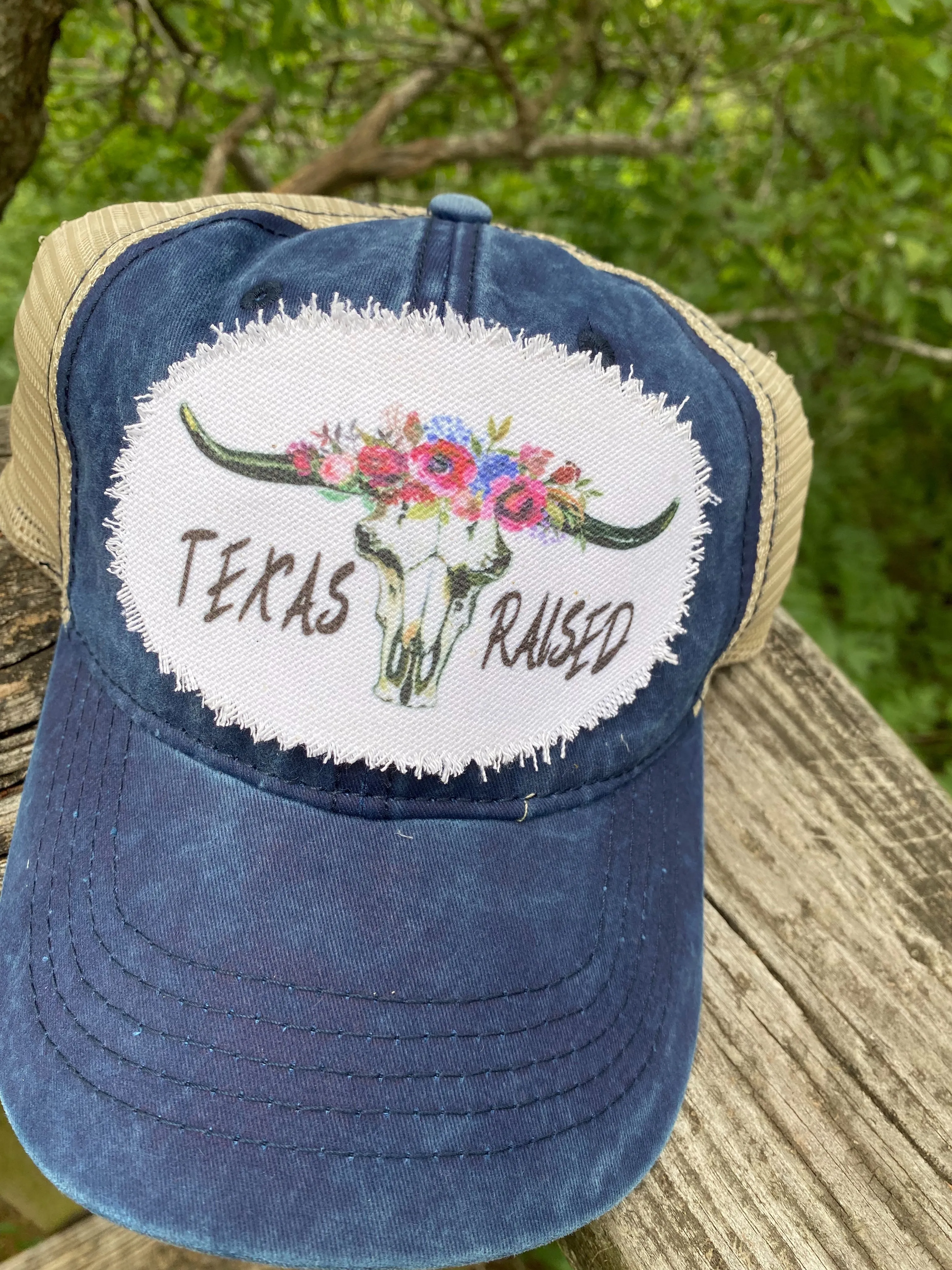 Frayed Patch Caps