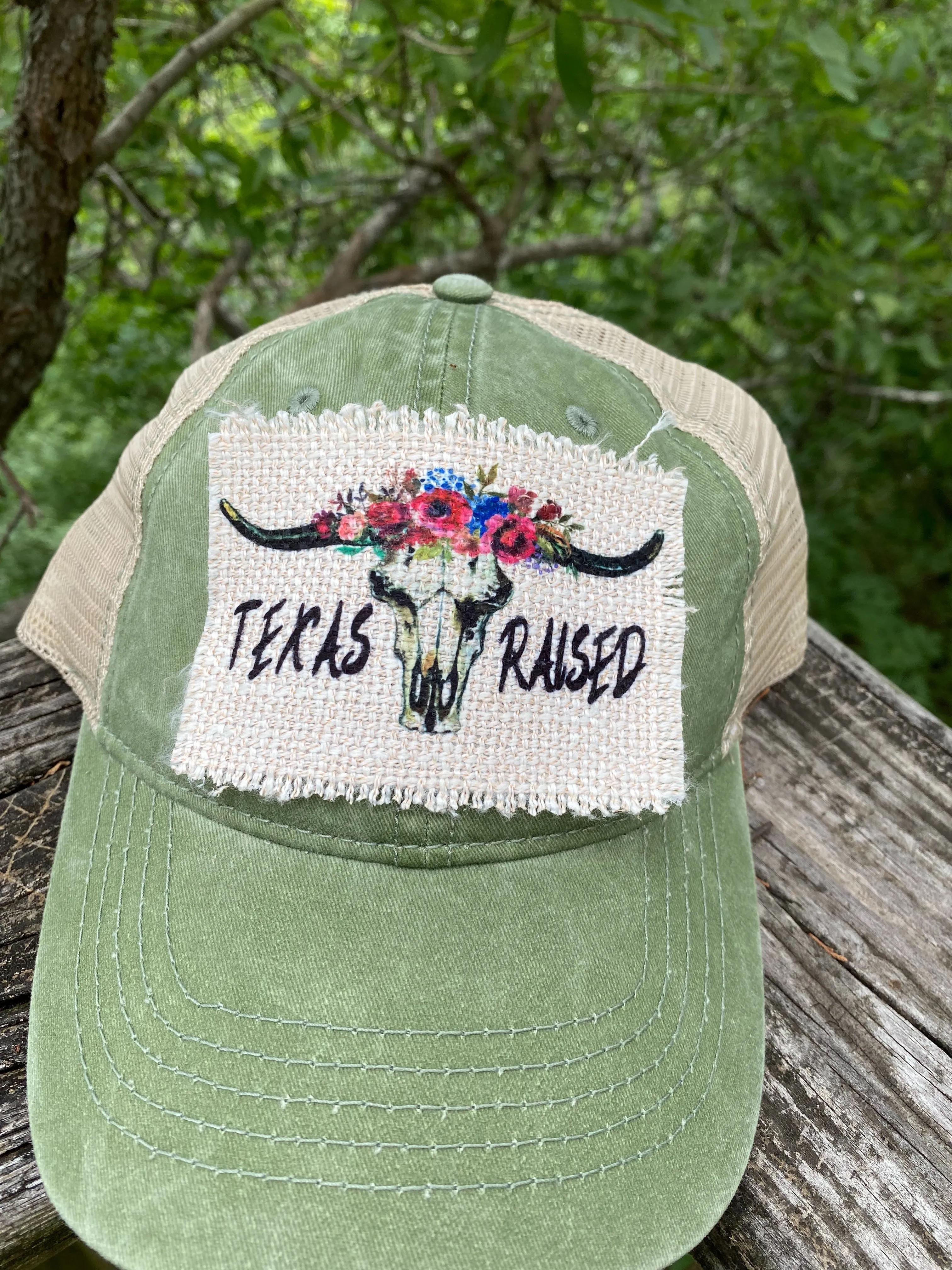 Frayed Patch Caps
