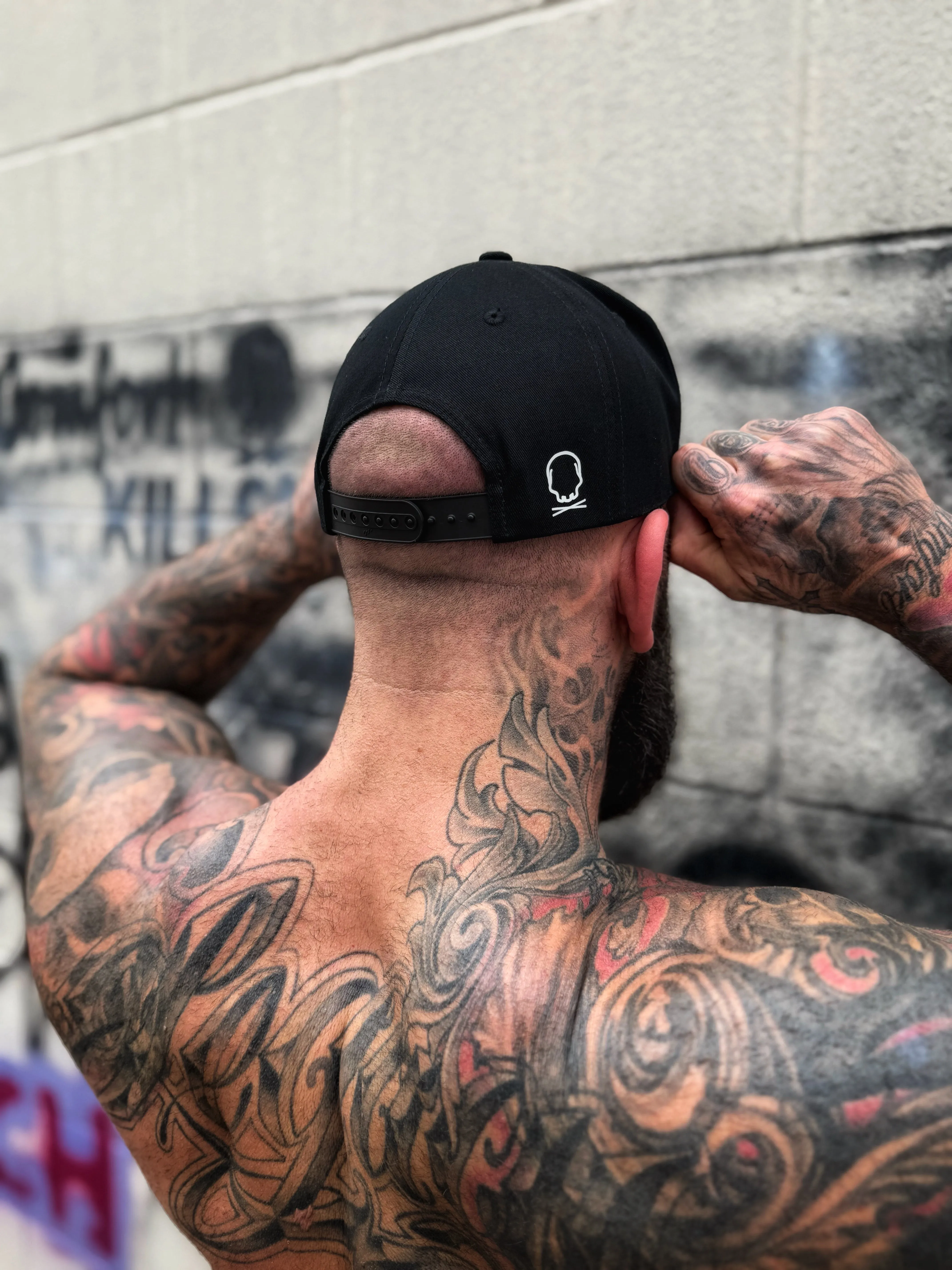 FU MYERS RETRO BLACK HAT