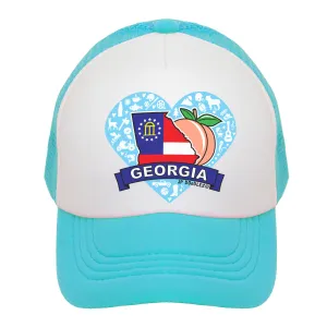 Georgia Heart Trucker Hat