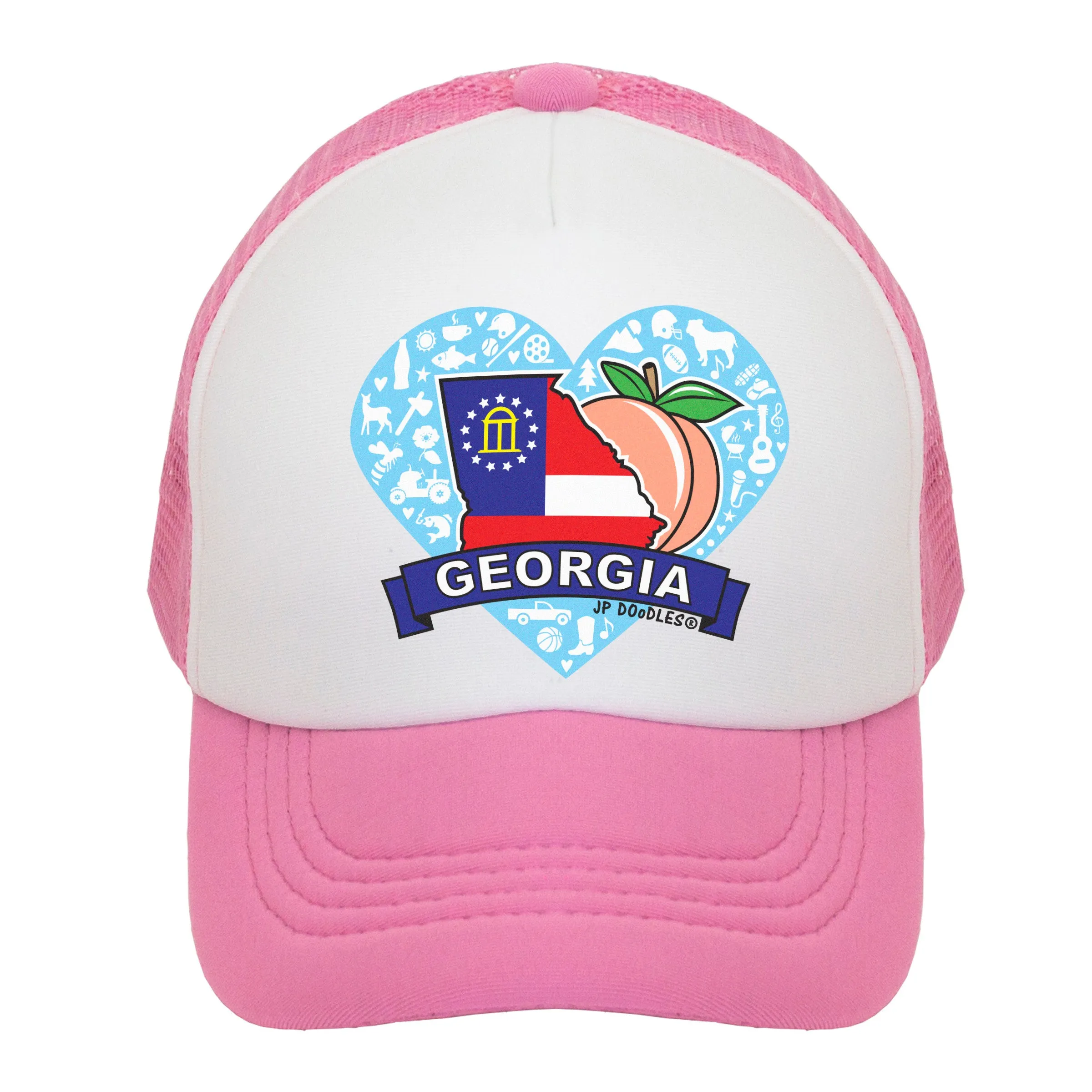 Georgia Heart Trucker Hat