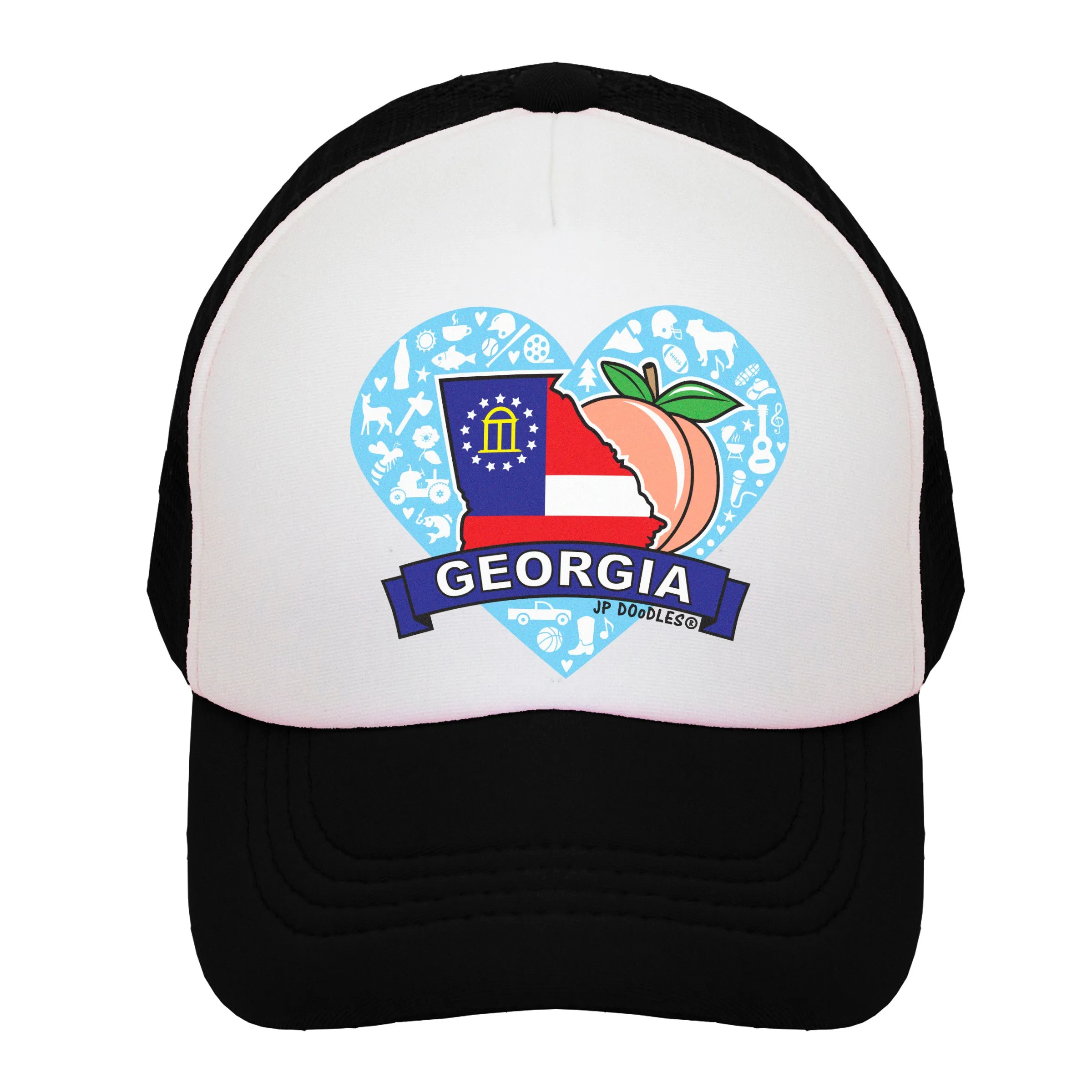 Georgia Heart Trucker Hat
