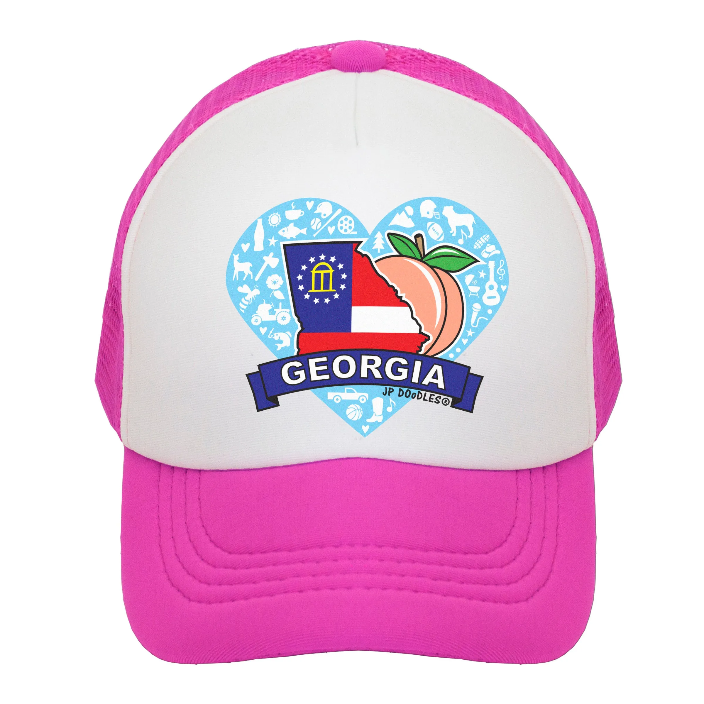 Georgia Heart Trucker Hat