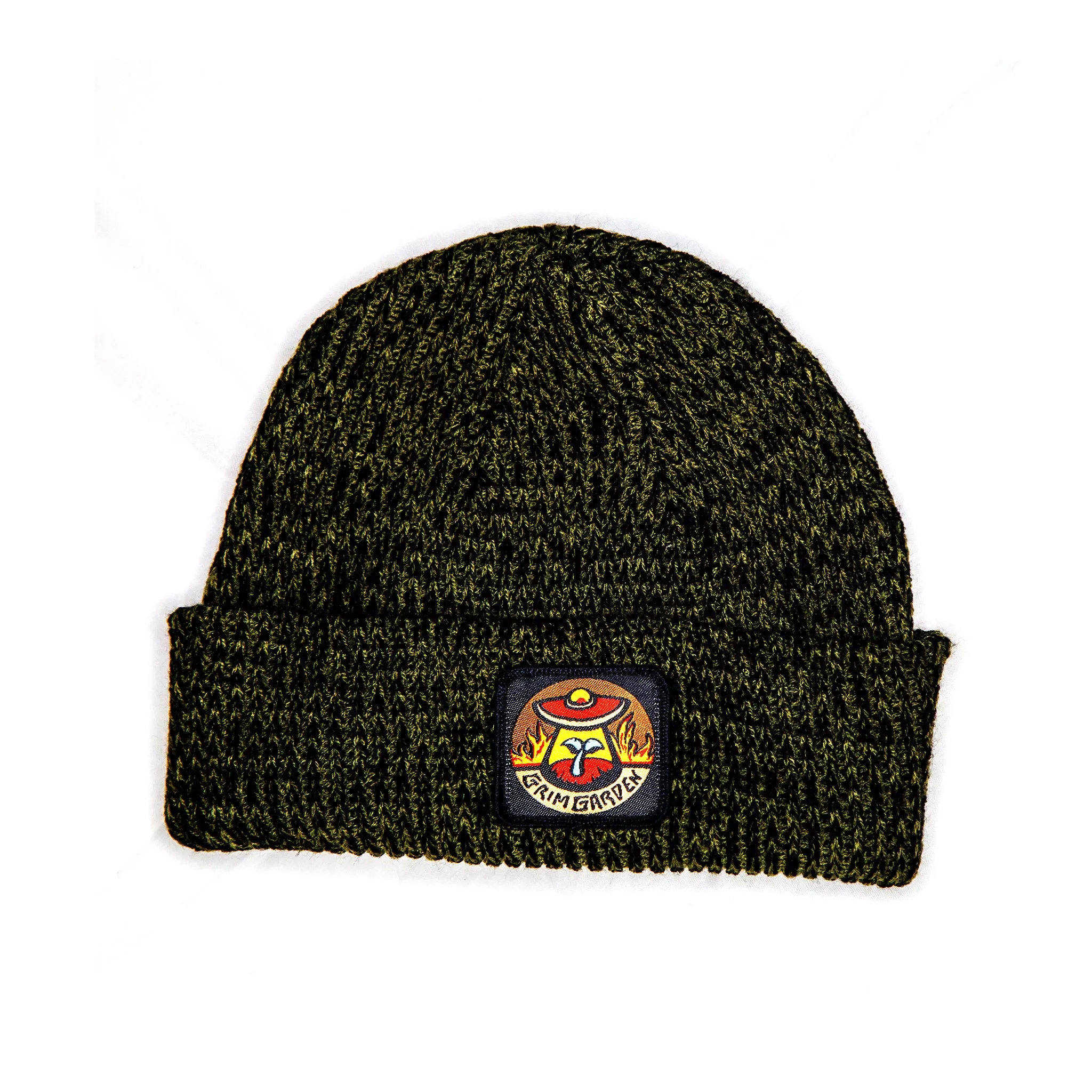 Grim Garden Knit Beanie 'Cuffed'