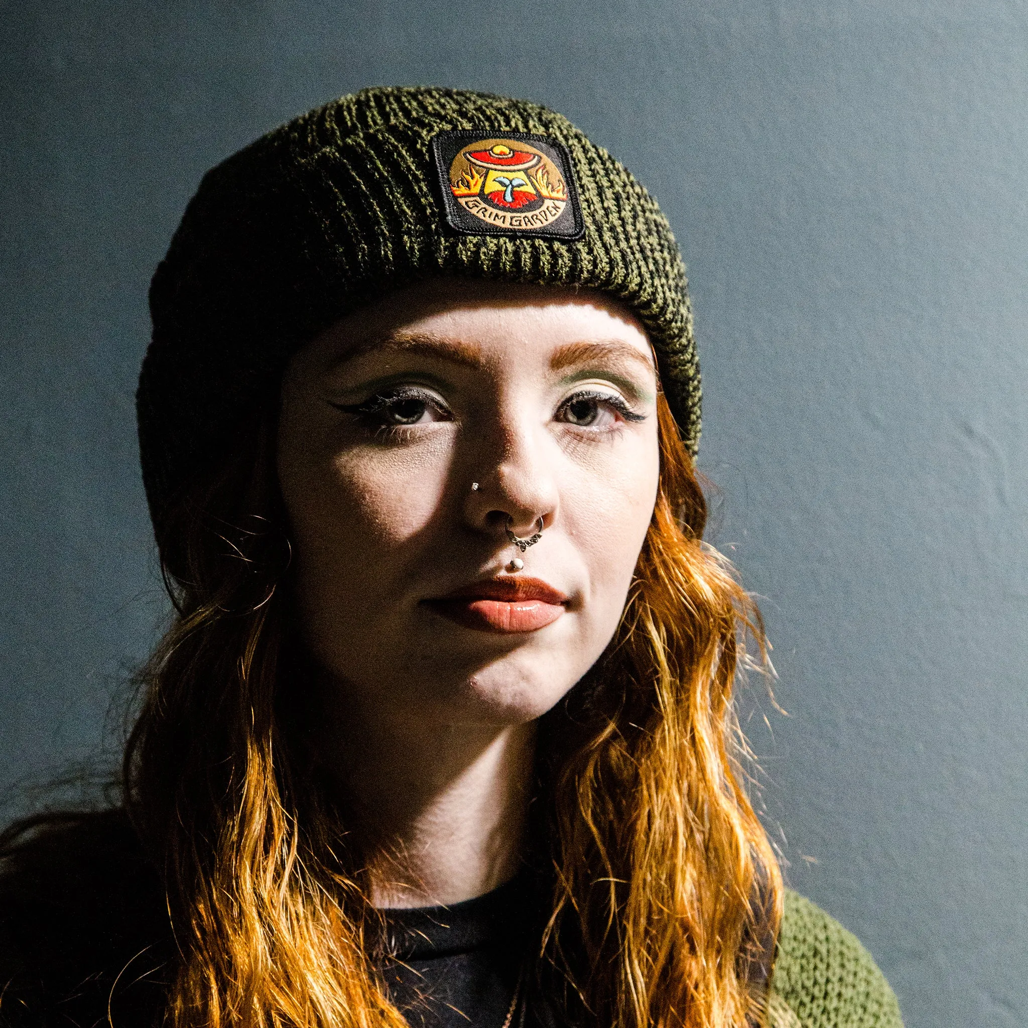 Grim Garden Knit Beanie 'Cuffed'