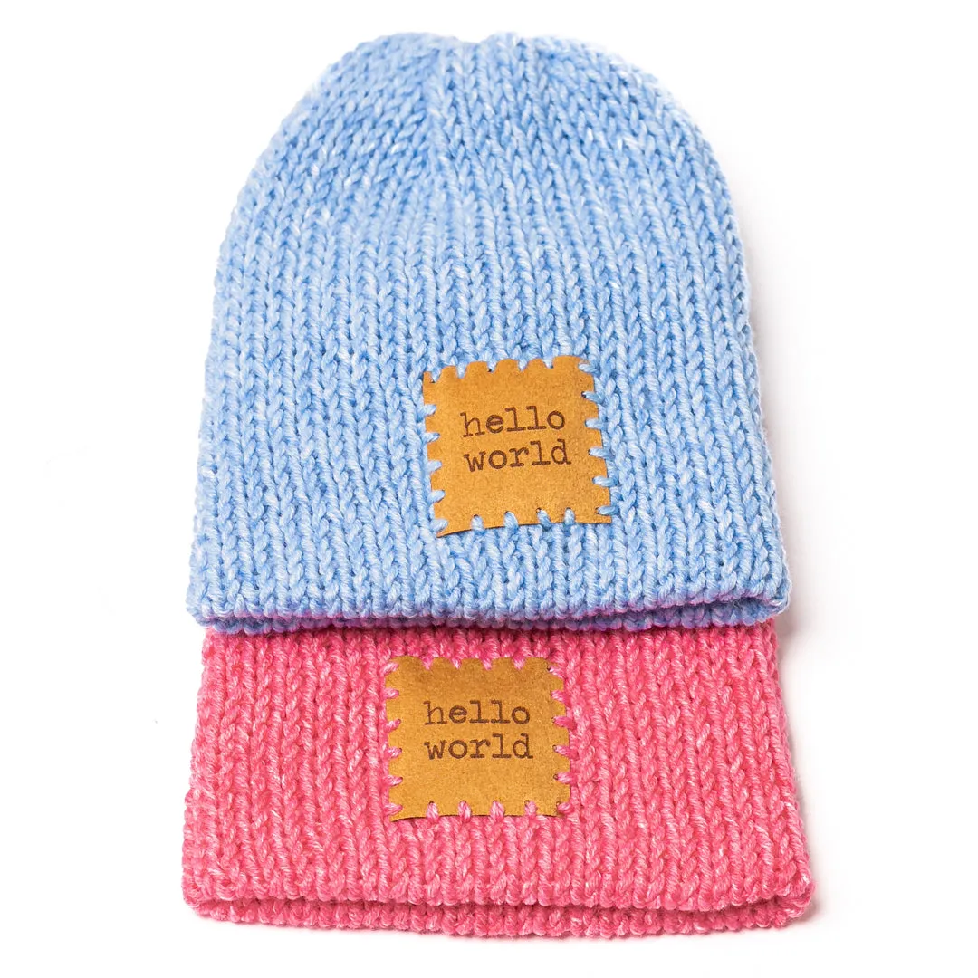 Hand-knitted Newborn Baby Hats