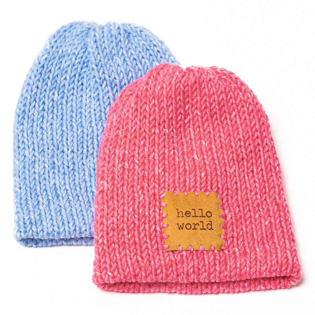 Hand-knitted Newborn Baby Hats