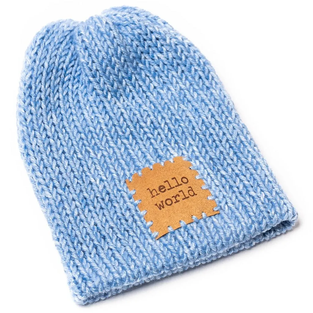 Hand-knitted Newborn Baby Hats