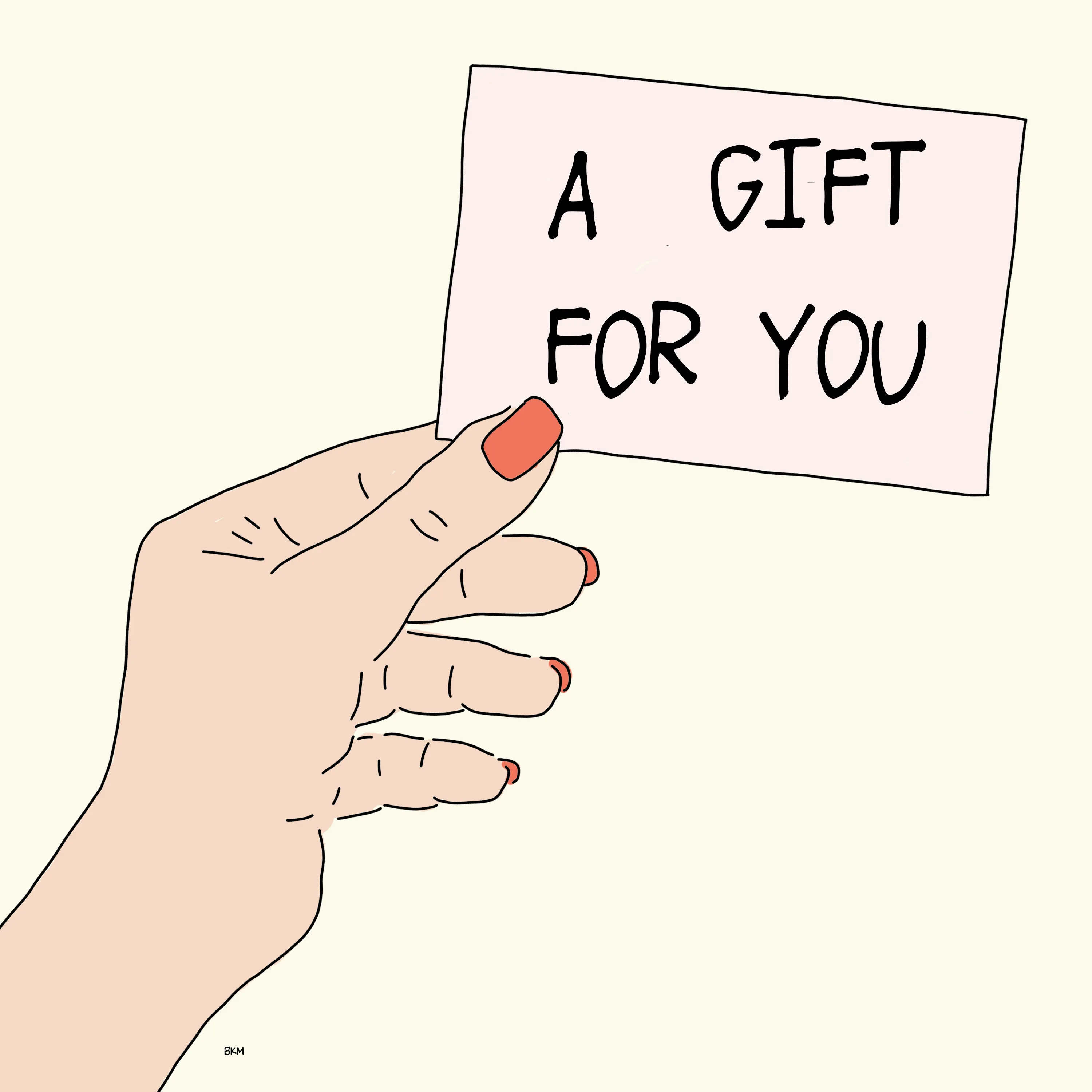 Handsome Girl Gift Card