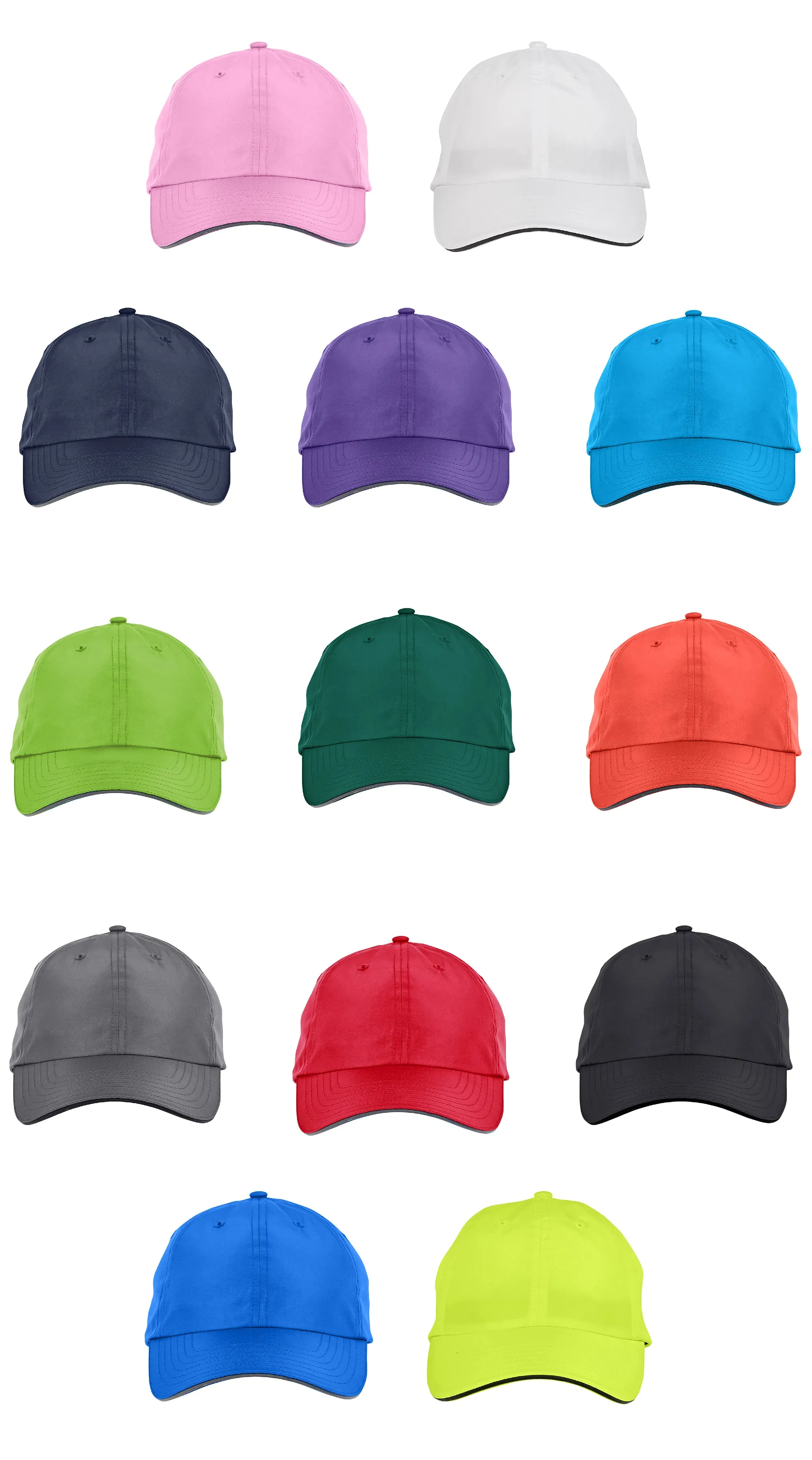 Happy People Play Pickleball Embroidered Performance Dri-Fit Hat by Pickleball Xtra