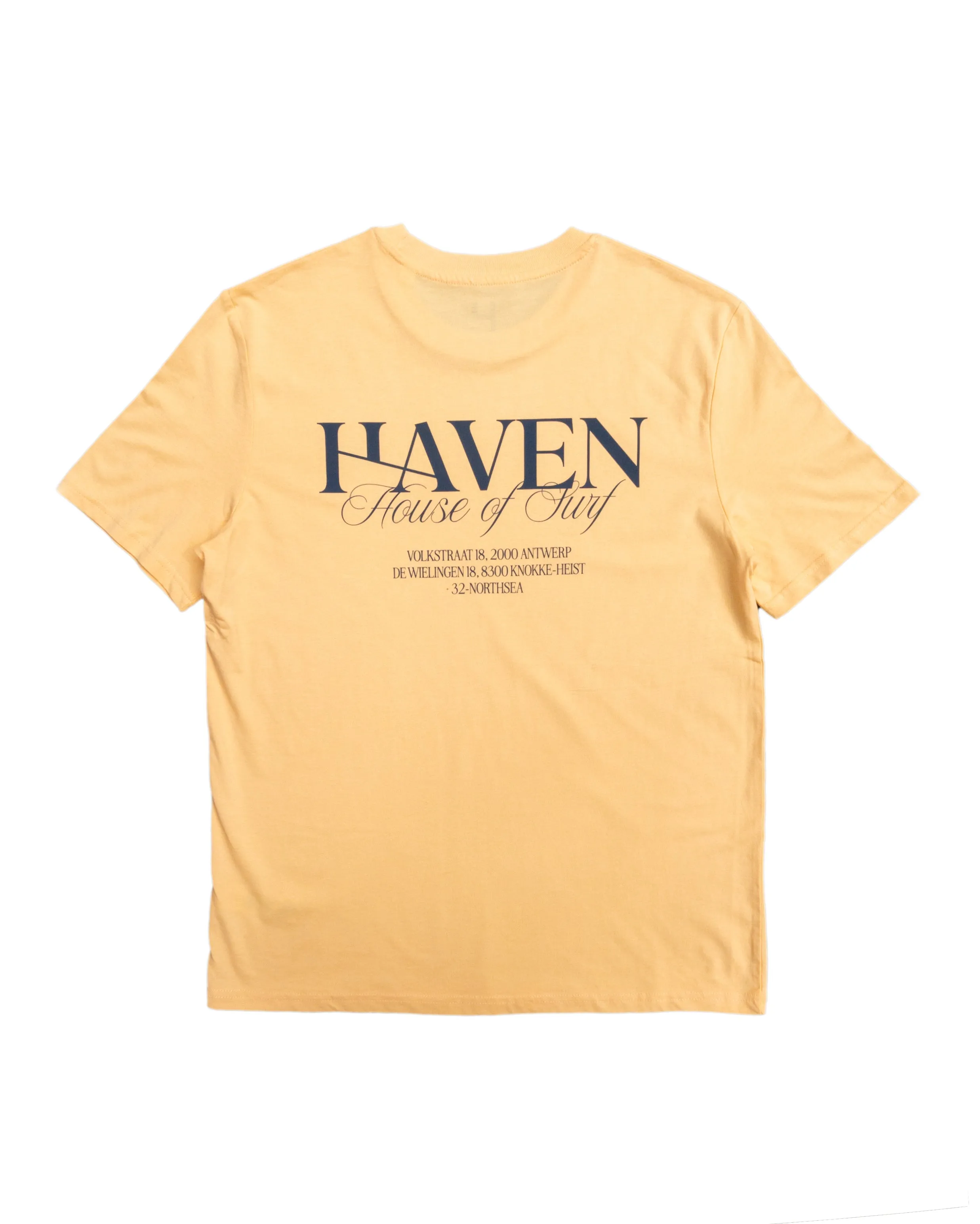 Haven Surf - House of Surf Tee  - Mellow Yellow