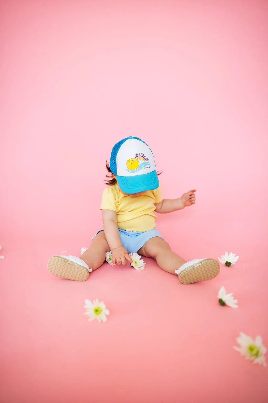 Hello Sunshine Kids Trucker Hat