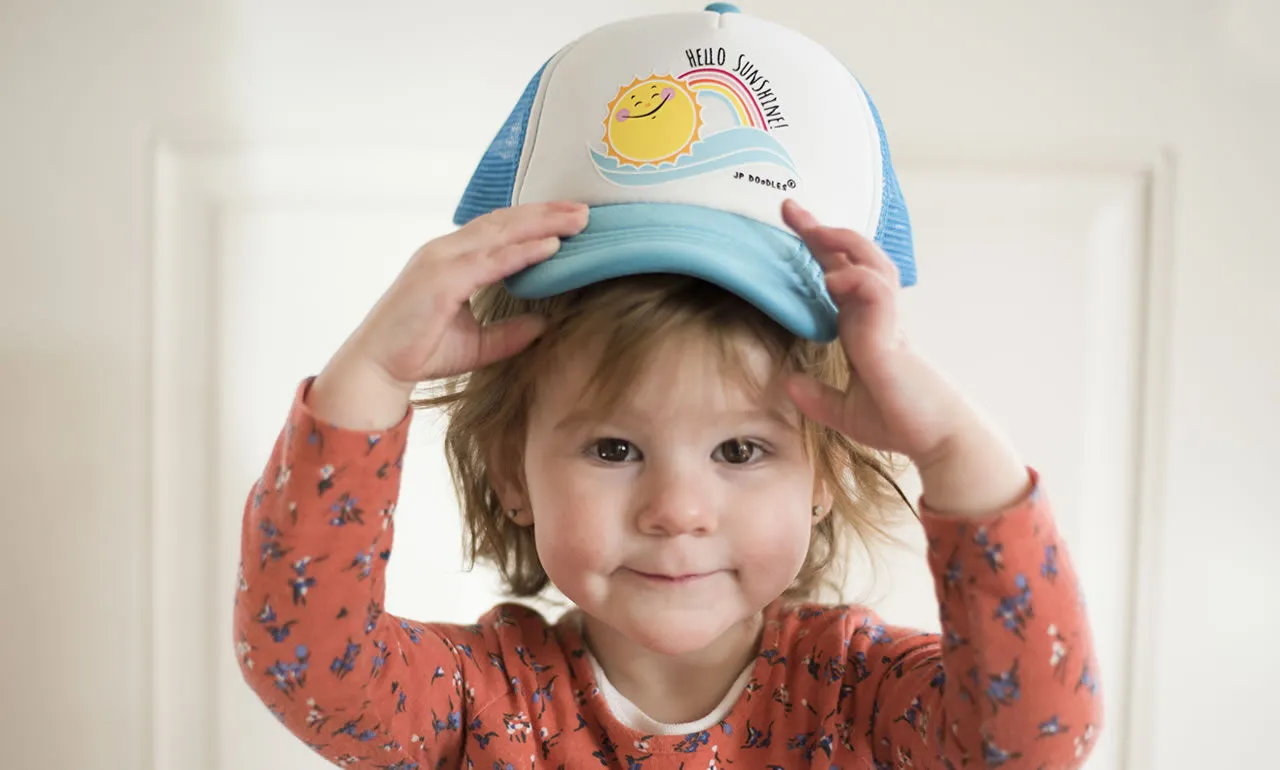Hello Sunshine Kids Trucker Hat