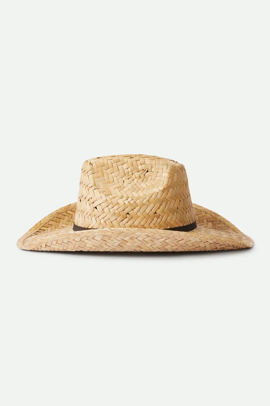 Houston Straw Cowboy Hat - Natural