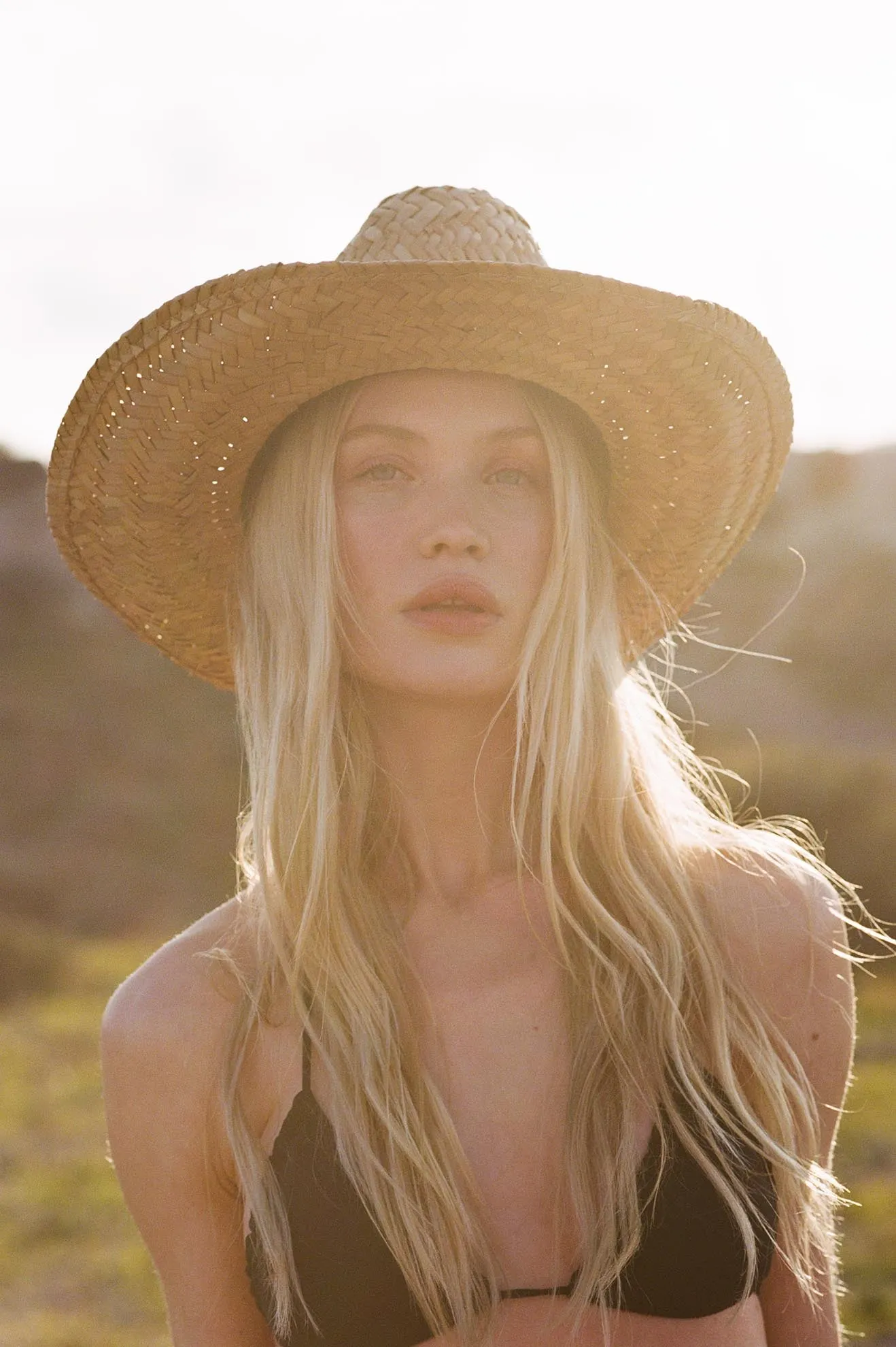 Houston Straw Cowboy Hat - Natural