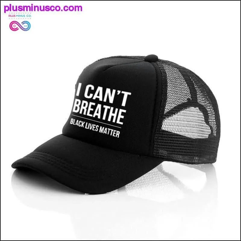 I can't Breathe Summer Hat Adjustable Sports Hats Baseball